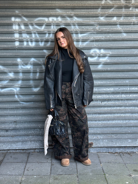 Jane camouflage cargo pants