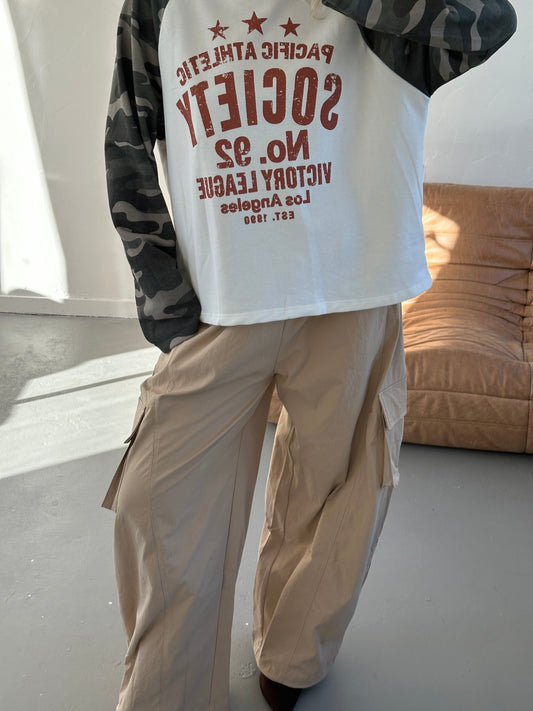 Fay longsleeve Army Pacific