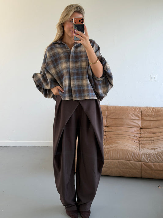 Pas ruit blouse