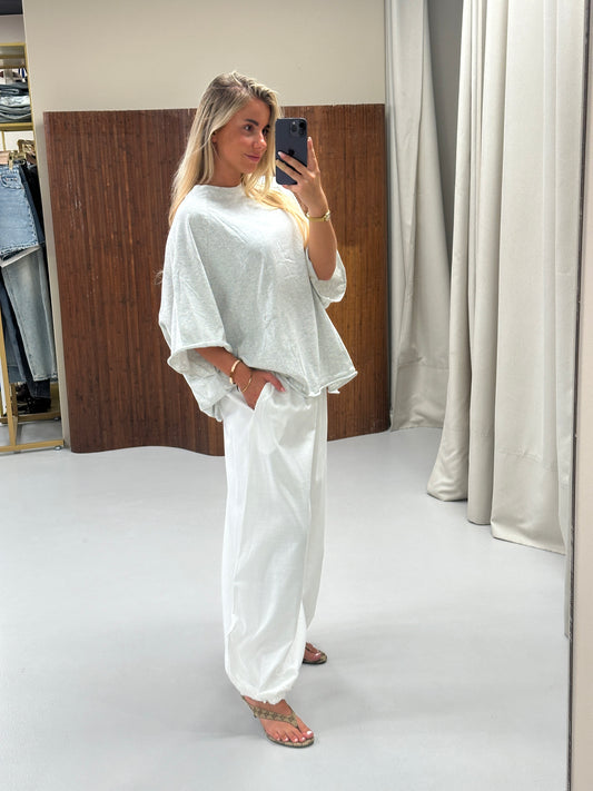 Lucie oversized T-Shirt Grijs