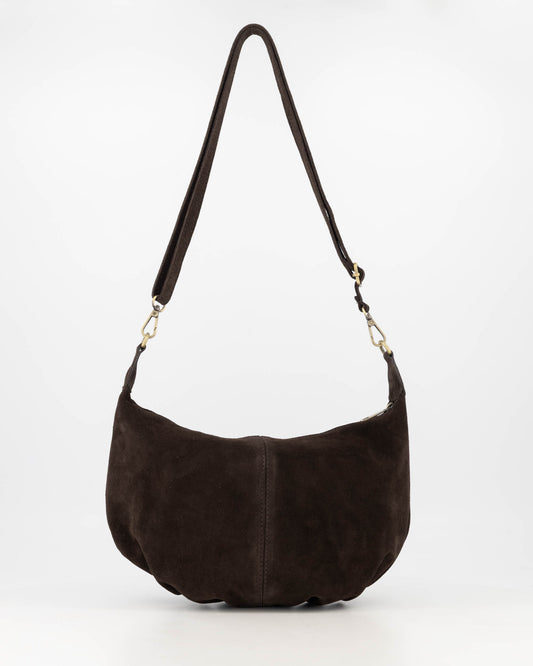 Savina suède moon bag
