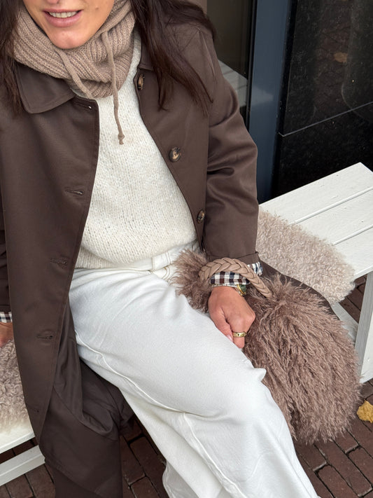 Isabelle trenchcoat bruin