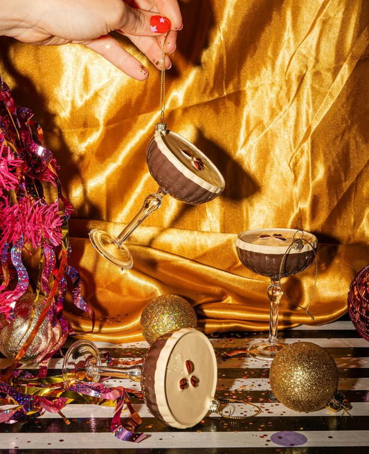 Espresso martini kerstornament