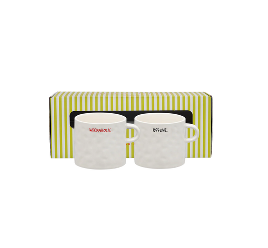 All About Balance Tea Mug Set of 2 Anna Nina