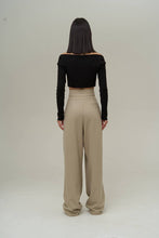 Afbeelding in Gallery-weergave laden, ByHan Gina Palazzo pants Taupe / Beige
