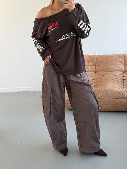 Demi cargo pants bruin