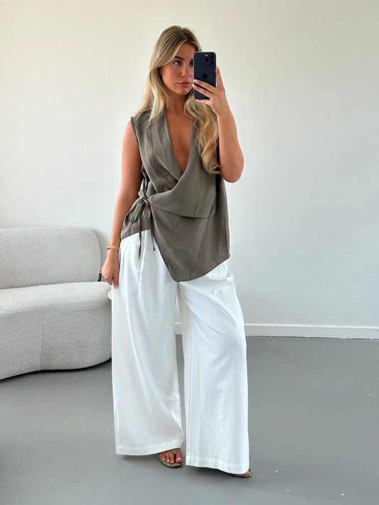 Senna Wrap Top