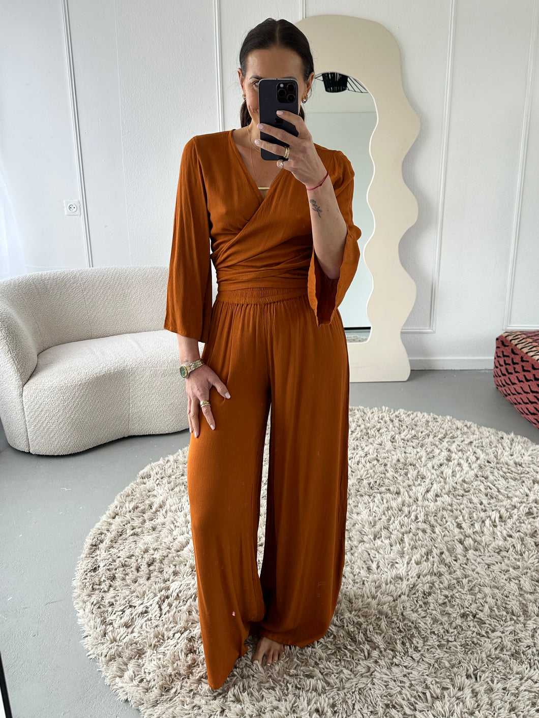 Berawa Wrap Top Roest