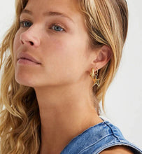 Afbeelding in Gallery-weergave laden, Anna Nina Love City Hoops (S) Earrings Goud

