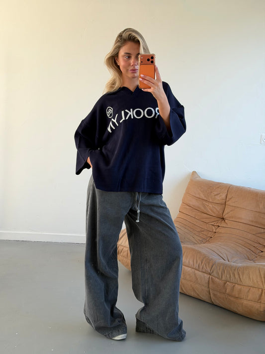 Demin Jogger Pants