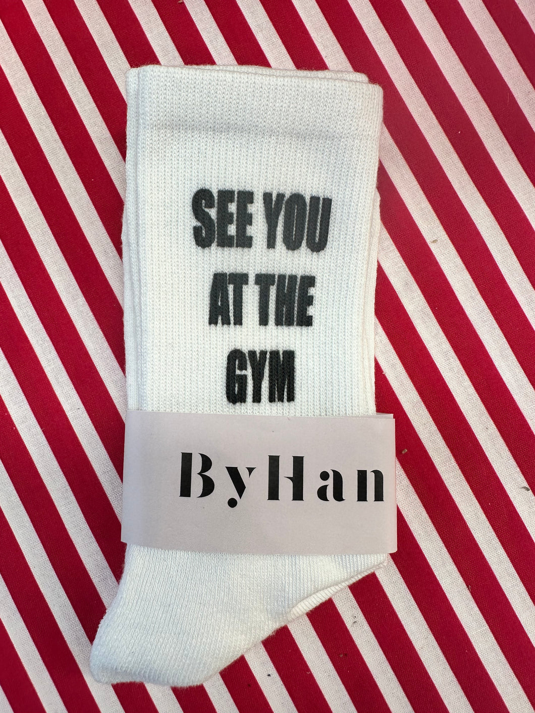 ByHan sportsok See you at the Gym