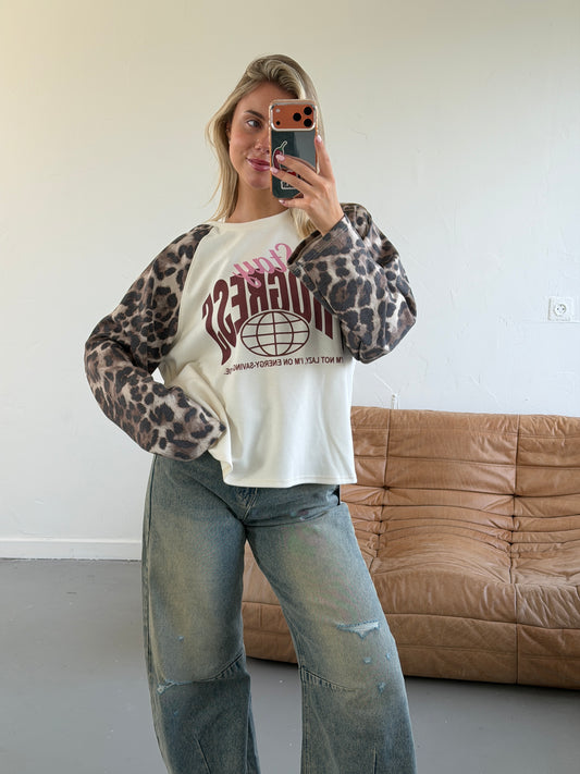 Fay longsleeve Leopard