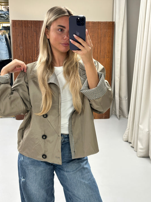 Loes ruit jacket