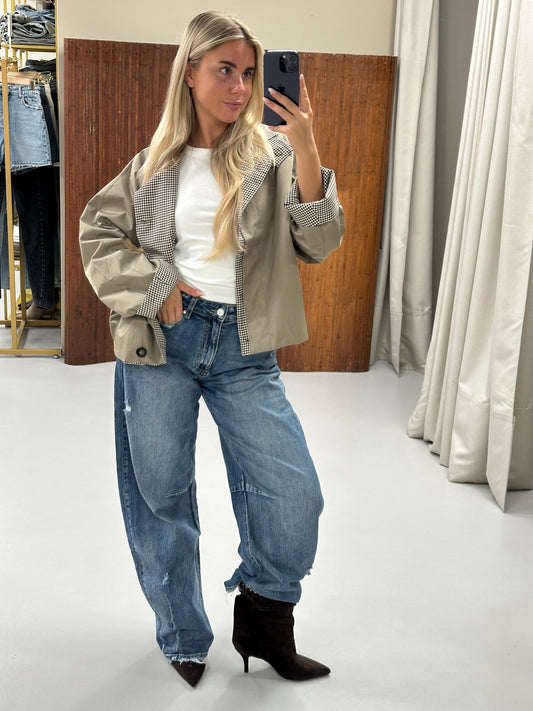 Loes ruit jacket