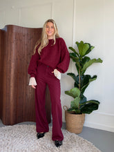 Afbeelding in Gallery-weergave laden, ByHan Pantalon Bordeaux
