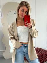 Afbeelding in Gallery-weergave laden, Strapless Mesh Top Wit
