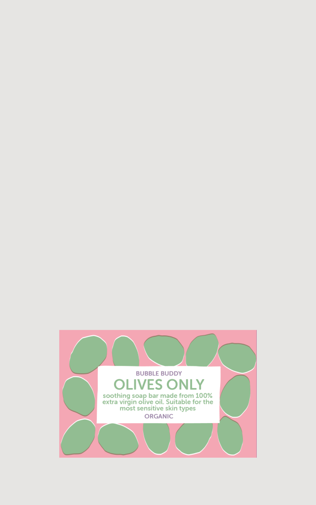 bubble buddy organic olives only soap