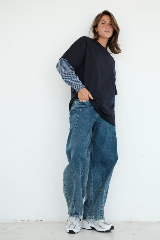 Marly Longsleeve blauw