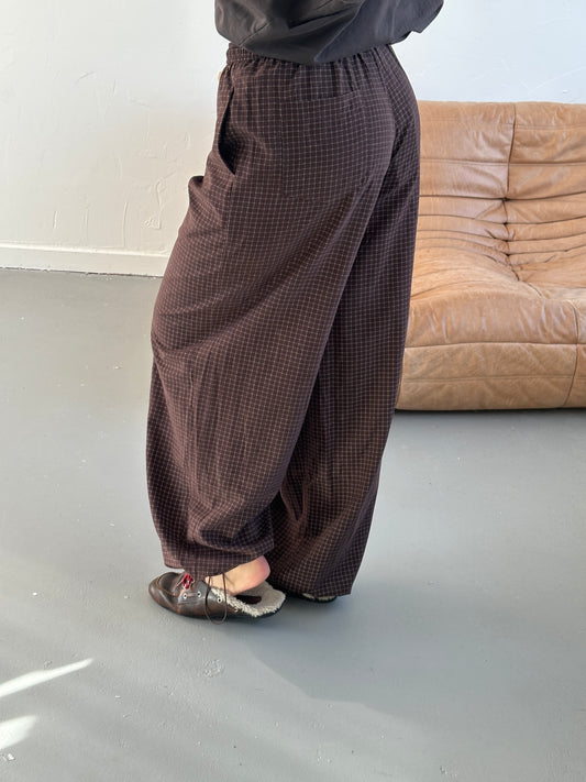 Britt ruit broek