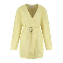 Afbeelding in Gallery-weergave laden, Studio Amaya Mila Blazer Dress | Lime
