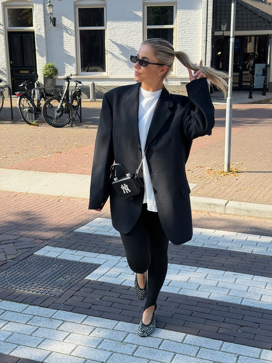 Stirrup Legging Zwart