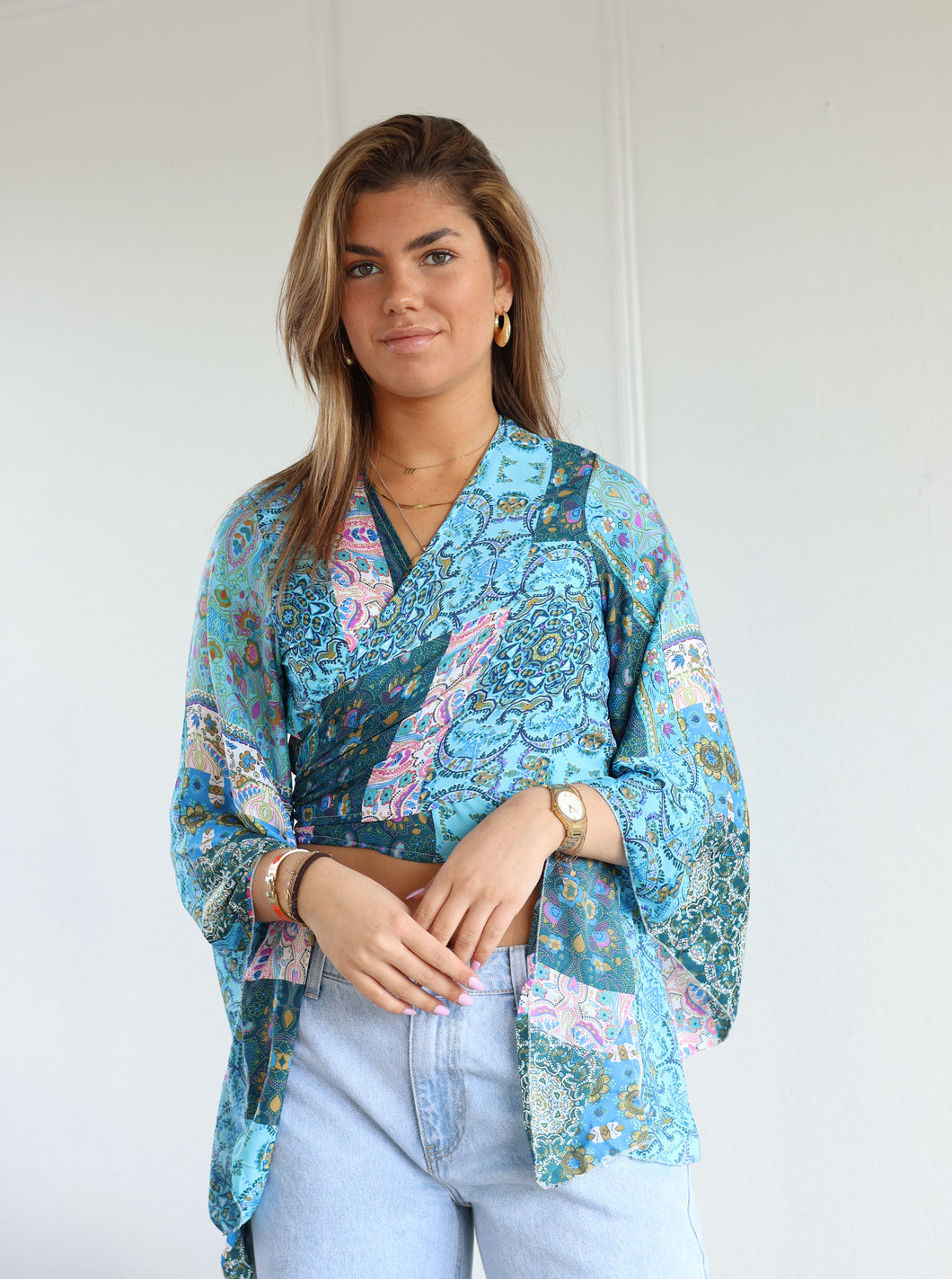 ByHan wraptop Kimono