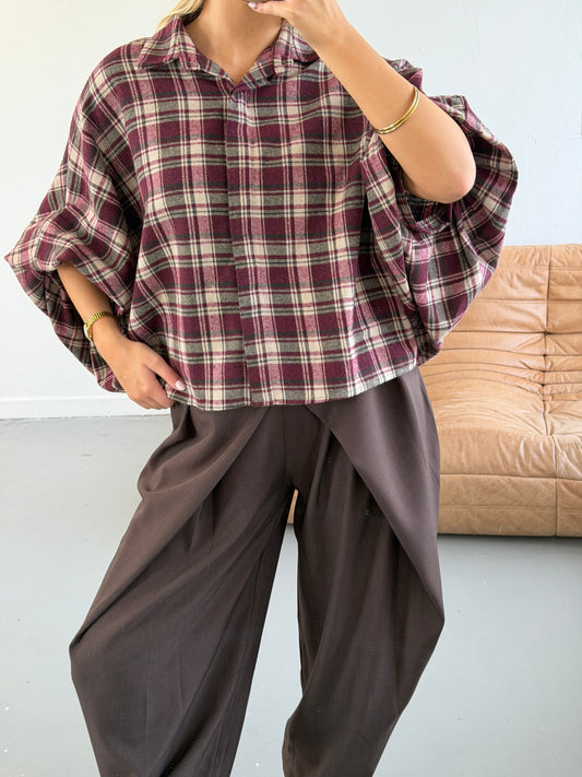 Pas ruit blouse