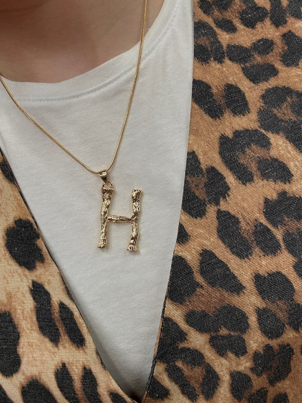 Ketting met letter