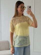 Afbeelding in Gallery-weergave laden, ByHan Mesh Shirt Yellow
