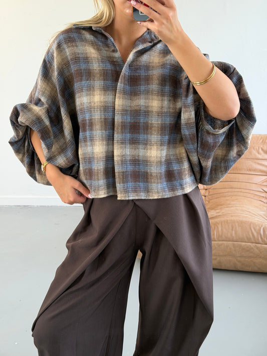 Pas ruit blouse