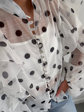 Afbeelding in Gallery-weergave laden, ByHan Chique Dots Blouse
