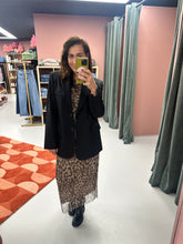 Afbeelding in Gallery-weergave laden, ByHan Leopard Mesh Rok koker
