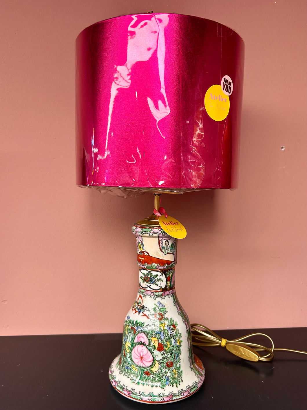 Hand made vintage lamp