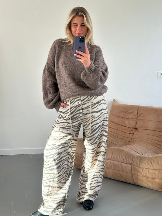 Ziva zebra pants