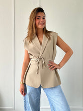 Afbeelding in Gallery-weergave laden, Beige Strik Gilet
