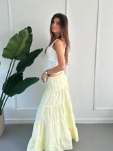 Afbeelding in Gallery-weergave laden, Rosa maxi rok geel
