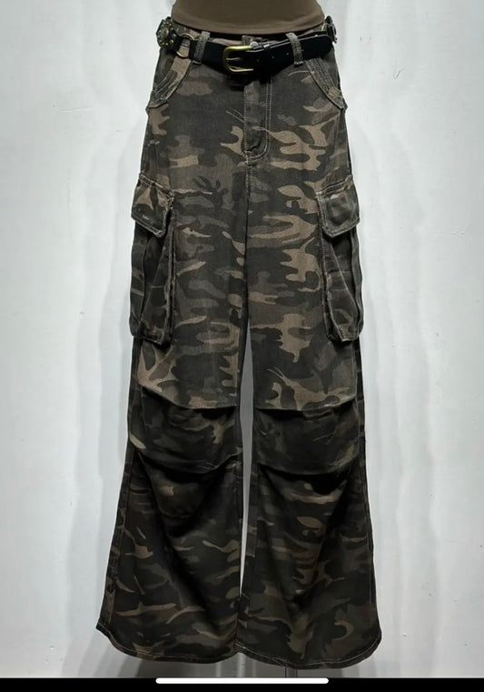 Fee Camouflage Jeans