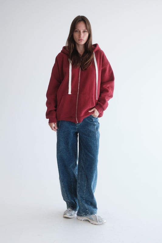 Fay Sweater/Hoodie Bordeaux