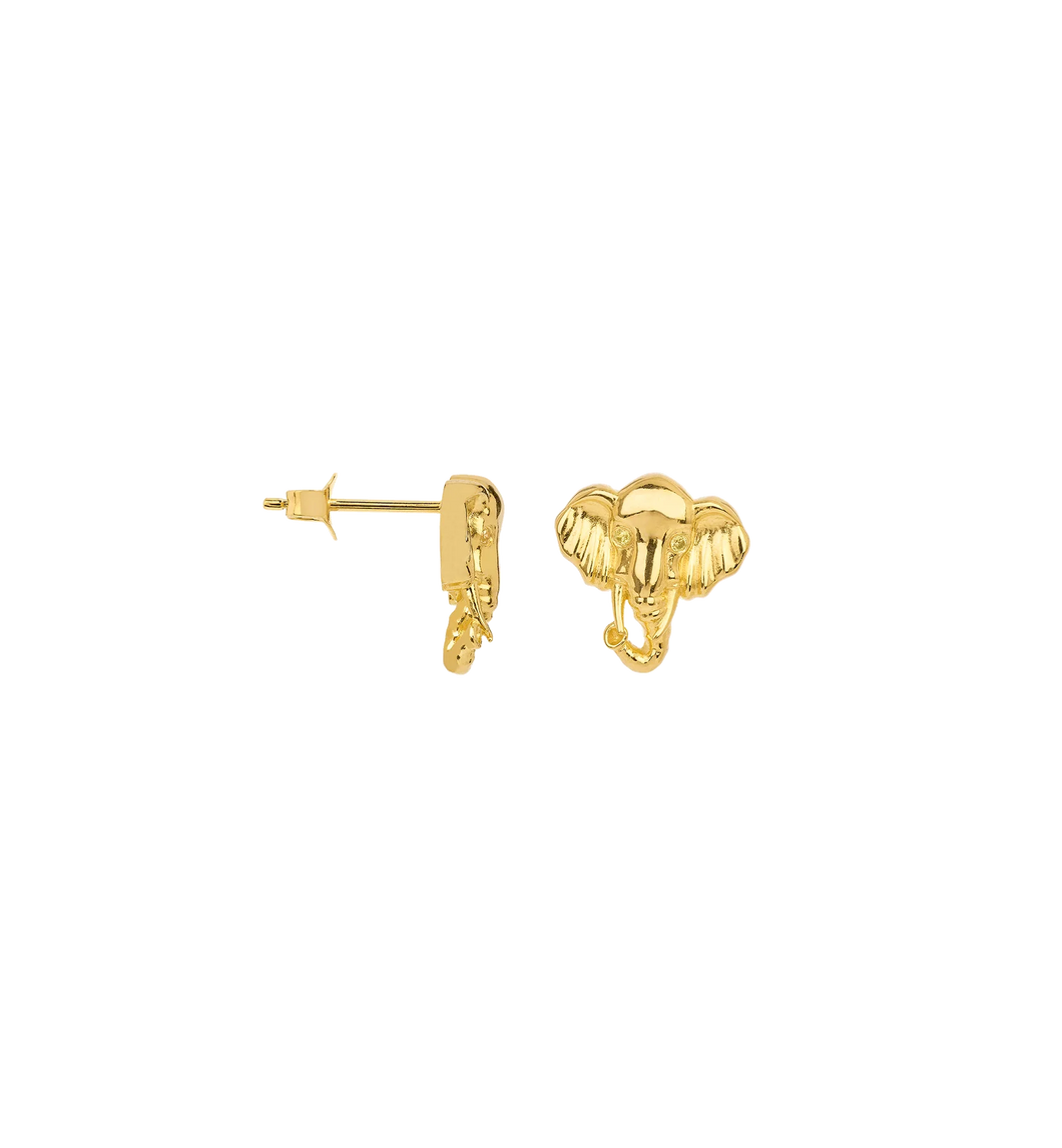 Anna Nina Single Elephant Stud Goud