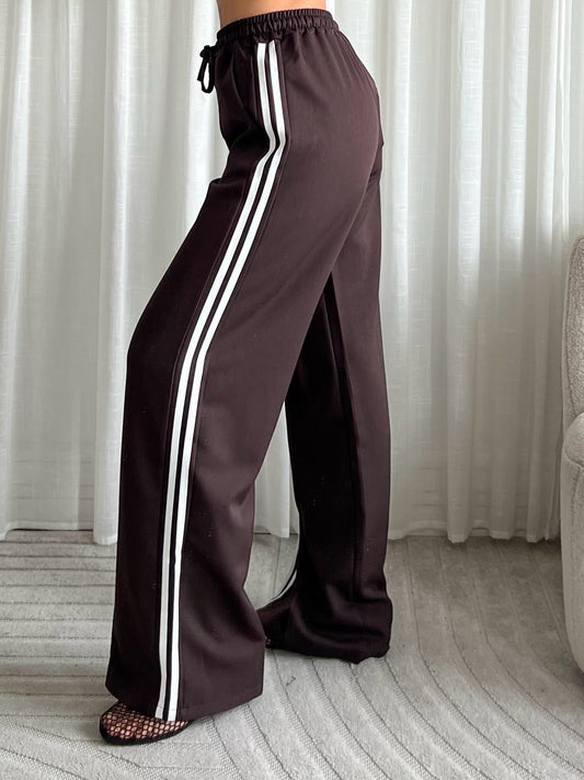 Lauren jogger donkerbruin