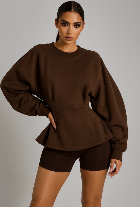 Anna sweater Donkerbruin