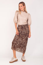 Afbeelding in Gallery-weergave laden, ByHan Leopard Mesh Rok koker
