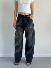 Afbeelding in Gallery-weergave laden, Han jeans strass donkergrijs
