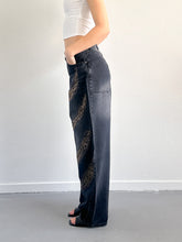 Afbeelding in Gallery-weergave laden, Han jeans strass donkergrijs
