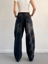 Afbeelding in Gallery-weergave laden, Han jeans strass donkergrijs
