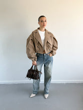 Afbeelding in Gallery-weergave laden, Lotte trenchcoat kort camel
