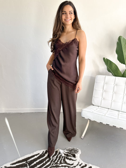 Belle pantalon bruin