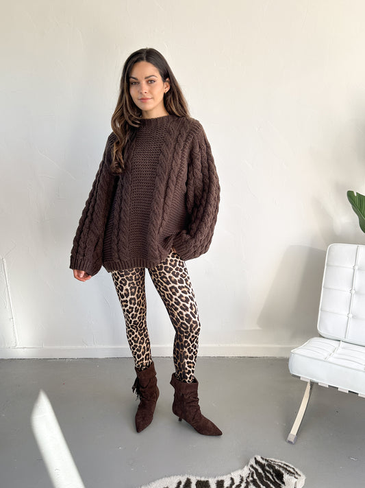 Loreen legging leopard