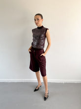 Afbeelding in Gallery-weergave laden, Sara glitter top burgundy
