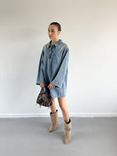 Afbeelding in Gallery-weergave laden, Mila denim jurk blauw
